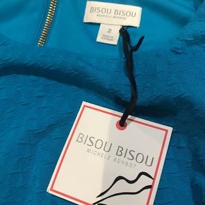 Bisou Bisou Dresses - Bisou Bisou aqua cocktail dress- Never worn! Bisou Bisou Dresses - Bisou Bisou aqua cocktail dress- Never worn!